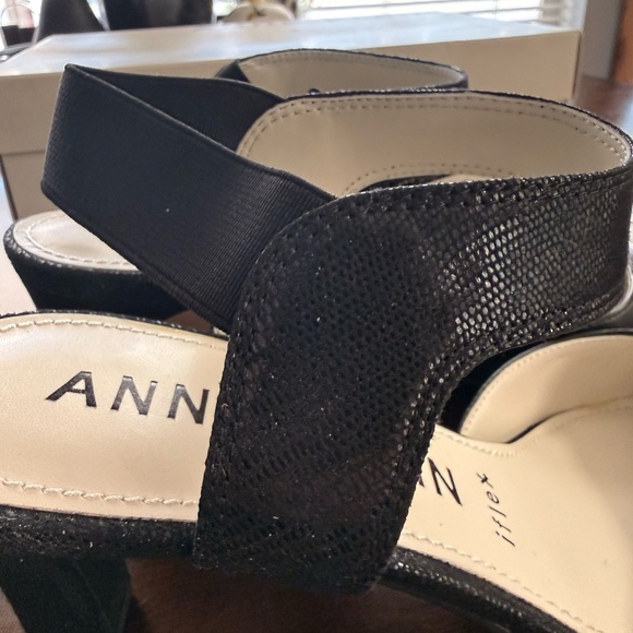 Anne Klein flex Akkatia black scrappy closed toe shoes size 9.5 M - Picture 9 of 15